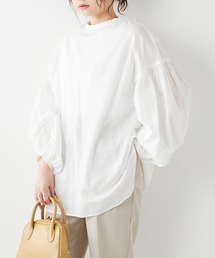 PUAL CE CIN | シアー袖ボリュームブラウス(シャツ/ブラウス)