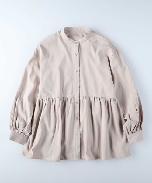 HONEYSUCKLE ROSE（ハニーサックルローズ）の「【HONEYSUCKLE ROSE】ティアードブラウス（シャツ/ブラウス・レディース・ライトベージュ/オフホワイト/ブラック・M/L）」の18枚目の写真