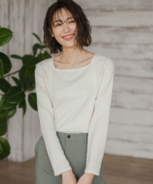 GLOBAL WORK | Beauteeスクエアプルオーバー長袖/259456(Tシャツ/カットソー)