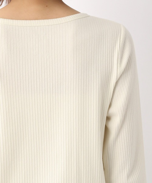 GLOBAL WORK(グローバルワーク)の「Beauteeスクエアプルオーバー長袖/259456(Tシャツ/カットソー・レディース・ブラック/オフホワイト/キャメル・MEDIUM/LARGE)」の18枚目の写真