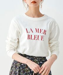le.coeur blanc | LE MER ロゴプリントロングTシャツ(Tシャツ/カットソー)