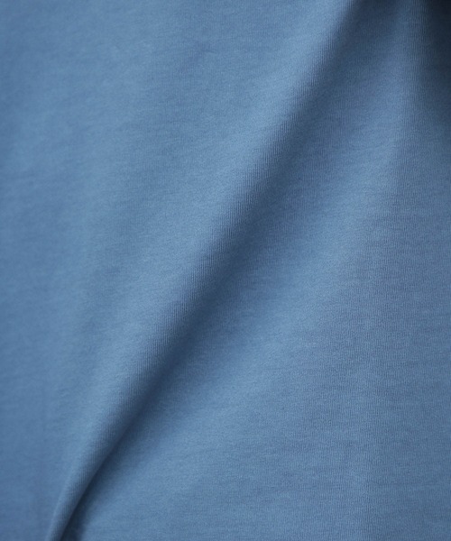 NANO universe（ナノユニバース）の「LB.03/オーバーダイロングスリーブ（Tシャツ/カットソー・メンズ・ブルー/ホワイト/カーキ・S/L/M）」の9枚目の写真