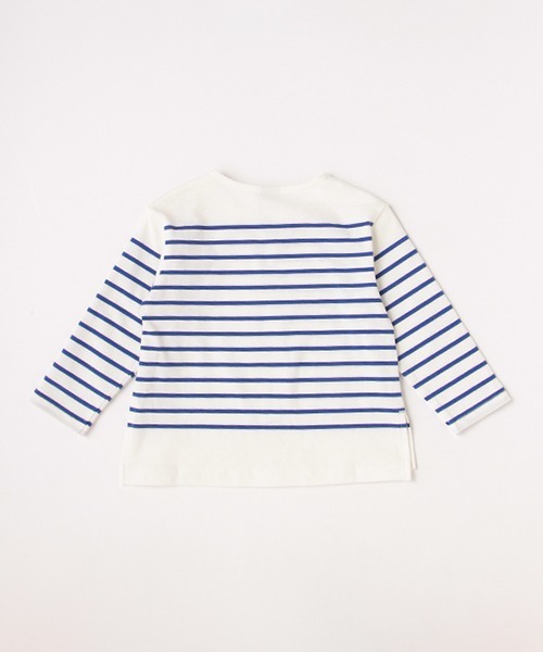 petit main（プティマイン）の「【リンク】パネルボーダーTシャツ（Tシャツ/カットソー・キッズ・レッド/ブルー/エメラルド・80ｃｍ/90cm/110cm/120cm/130cm/100cm）」の12枚目の写真