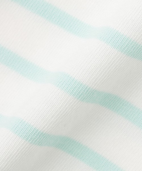 petit main（プティマイン）の「【リンク】パネルボーダーTシャツ（Tシャツ/カットソー・キッズ・レッド/ブルー/エメラルド・80ｃｍ/90cm/110cm/120cm/130cm/100cm）」の8枚目の写真