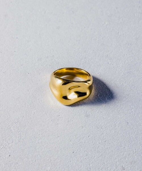 and cloud（アンドクラウド）の「Rust Ring（リング・レディース・イエローゴールド/シルバー/ブラック・#11/#15/#17/#13）」の3枚目の写真