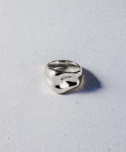 and cloud（アンドクラウド）の「Rust Ring（リング・レディース・イエローゴールド/シルバー/ブラック・#11/#15/#17/#13）」の4枚目の写真