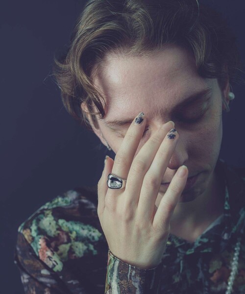 and cloud（アンドクラウド）の「Rust Ring（リング・レディース・イエローゴールド/シルバー/ブラック・#11/#15/#17/#13）」の7枚目の写真