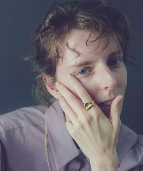 and cloud（アンドクラウド）の「Rust Ring（リング・レディース・イエローゴールド/シルバー/ブラック・#11/#15/#17/#13）」の10枚目の写真