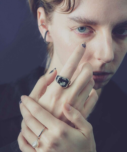 and cloud（アンドクラウド）の「Rust Ring（リング・レディース・イエローゴールド/シルバー/ブラック・#11/#15/#17/#13）」の11枚目の写真