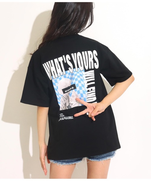 前スリットオーバートップス Tシャツ カットソー Anap Girl アナップガール のファッション通販 Zozotown