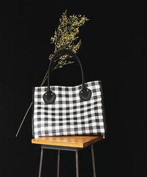 N.（N. Natural Beauty Basic） | チェック柄トートバッグ(トートバッグ)