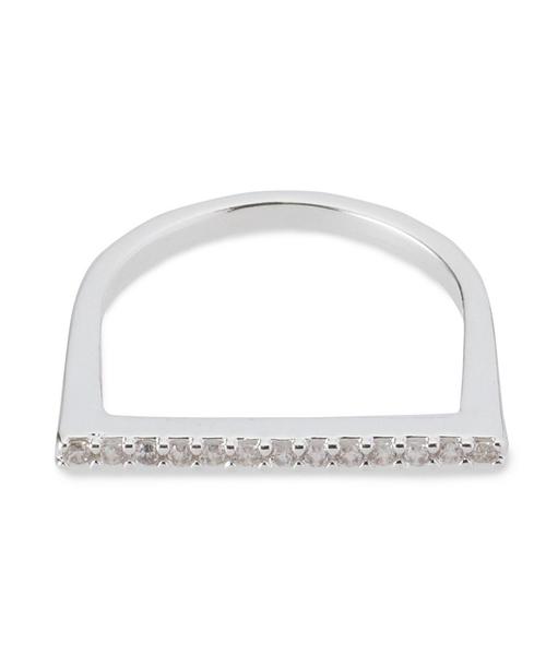 BEAUTY&YOUTH UNITED ARROWS（ビューティーアンドユースユナイテッドアローズ）の「BYSFM ビジューバーリング◆（リング・レディース・ゴールド/シルバー・フリー）」の2枚目の写真