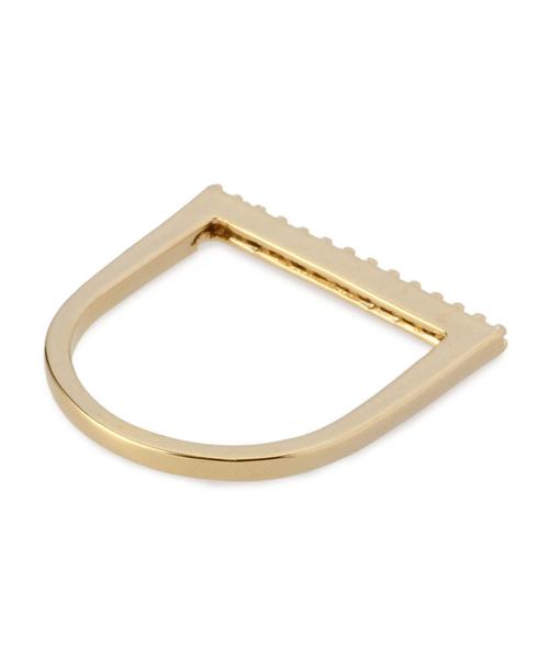 BEAUTY&YOUTH UNITED ARROWS（ビューティーアンドユースユナイテッドアローズ）の「BYSFM ビジューバーリング◆（リング・レディース・ゴールド/シルバー・フリー）」の3枚目の写真