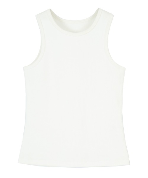 UR'S（ユアーズ）の「ｱﾒﾘｶﾝｽﾘｰﾌﾞﾀﾝｸﾄｯﾌﾟ（タンクトップ・レディース・ホワイト/ブラック/カーキ/オレンジ・S/M/L）」の20枚目の写真