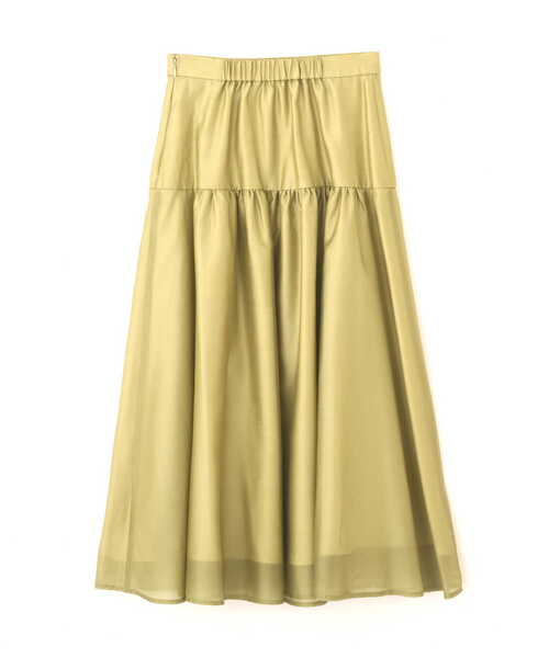 PROPORTION BODY DRESSING（プロポーションボディドレッシング）の「切替ギャザースカート / 1212120502（スカート・レディース・ブルー/ブラック系その他/イエロー系その他・SMALL/MEDIUM）」の16枚目の写真