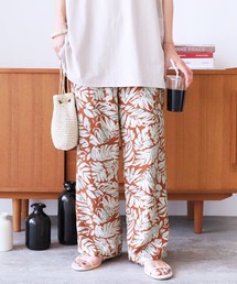 reca | リーフ柄イージーパンツ(その他パンツ)