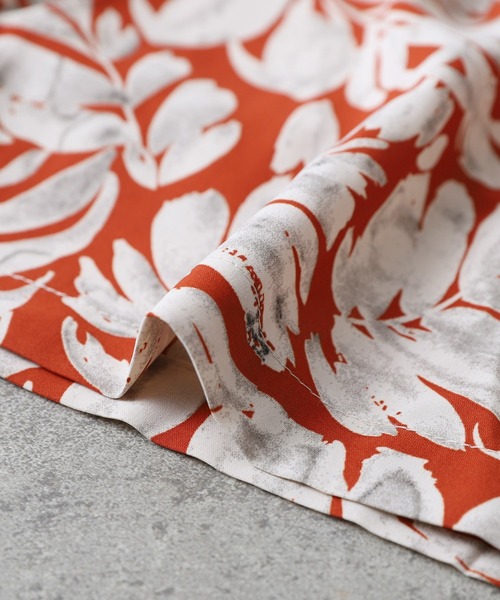 reca（レカ）の「リーフ柄イージーパンツ（その他パンツ・レディース・オレンジ/グリーン/ネイビー・FREE）」の4枚目の写真