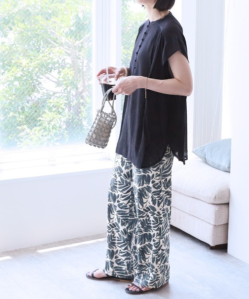 reca（レカ）の「リーフ柄イージーパンツ（その他パンツ・レディース・オレンジ/グリーン/ネイビー・FREE）」の20枚目の写真