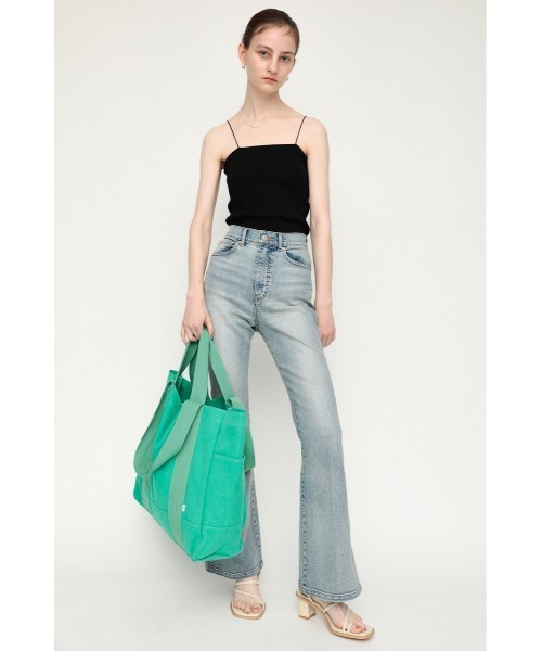SLY(スライ)の「LIMITED ITEM WASHED CANVAS BAG キャンバス バッグ(トートバッグ・レディース・ブラック/グリーン・FREE)」の20枚目の写真