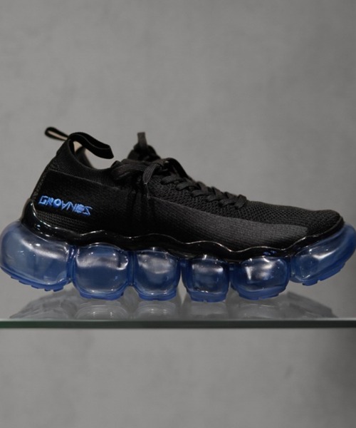 grounds グラウンズ スニーカー レディース BLACK/ BLUE grounds｜グラウンズ（レディース）のスニーカー通販 - ZOZOTOWN