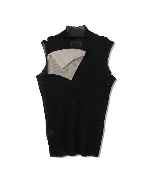 デパート 送料無料 NO セール】kotohayokozawa SLEEVE TD22S-P02 NECK HIGH TOP トップス