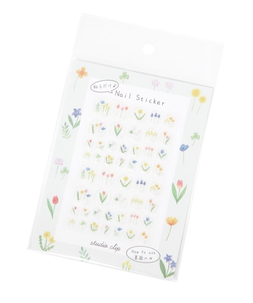studio CLIP（スタディオクリップ）の「フラワーネイル（ネイルシール/ネイルチップ・レディース・その他3/その他2/その他4/その他1・FREE）」の2枚目の写真