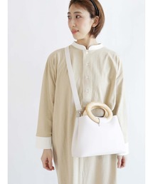 Lugnoncure | ウッドハンドルバッグ(トートバッグ)