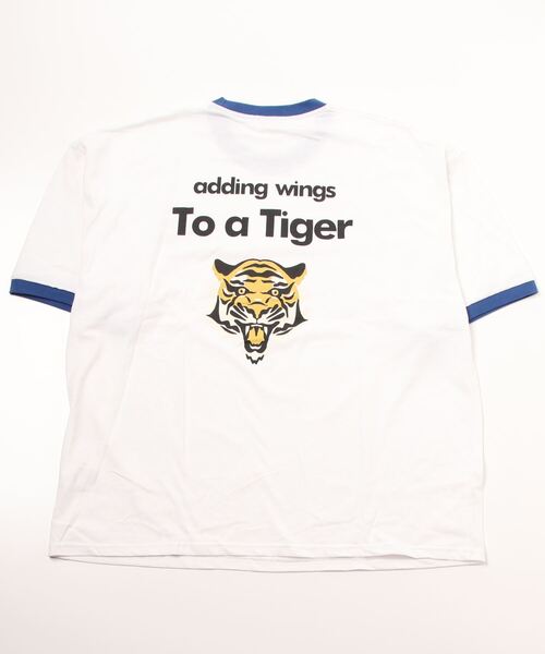 JOHN'S CLOSET（ジョンズクローゼット）の「【13】タイガープリントリンガーTシャツ（Tシャツ/カットソー・メンズ・ブルー/ブラック/レッド/グリーン・LARGE/MEDIUM）」の12枚目の写真