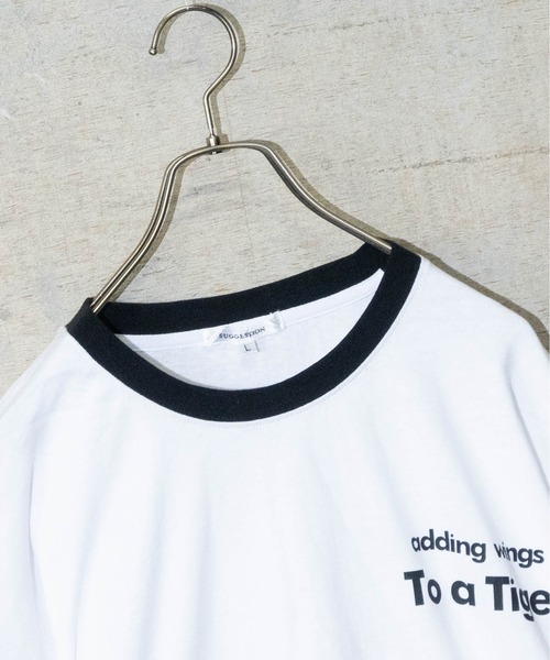 JOHN'S CLOSET（ジョンズクローゼット）の「【13】タイガープリントリンガーTシャツ（Tシャツ/カットソー・メンズ・ブルー/ブラック/レッド/グリーン・LARGE/MEDIUM）」の15枚目の写真