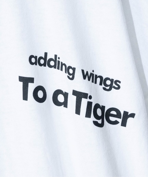 JOHN'S CLOSET（ジョンズクローゼット）の「【13】タイガープリントリンガーTシャツ（Tシャツ/カットソー・メンズ・ブルー/ブラック/レッド/グリーン・LARGE/MEDIUM）」の16枚目の写真