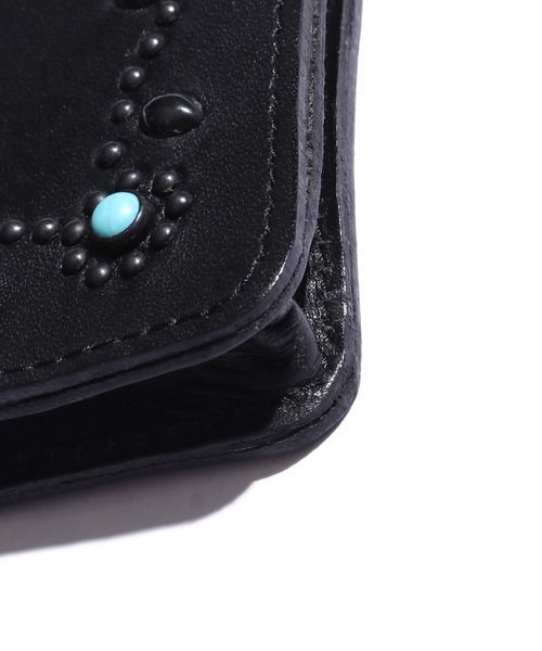 名作 HTC スモール ウォレット 財布 ケース ブラック 正規取扱店 HTC(Hollywood Trading Company) T-5 Wallet #Around Star