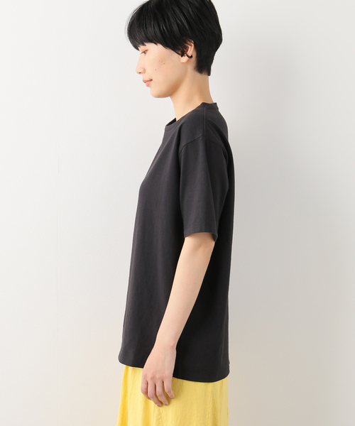 FRAMeWORK(フレームワーク)の「反毛天竺シンプルTシャツ(Tシャツ/カットソー・レディース・ホワイト/ブラック・FREE)」の22枚目の写真