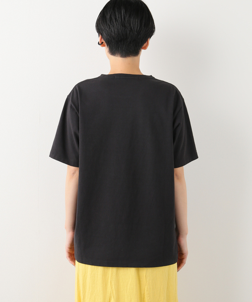 FRAMeWORK(フレームワーク)の「反毛天竺シンプルTシャツ(Tシャツ/カットソー・レディース・ホワイト/ブラック・FREE)」の21枚目の写真