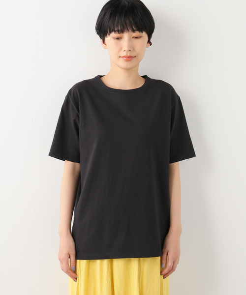 FRAMeWORK(フレームワーク)の「反毛天竺シンプルTシャツ(Tシャツ/カットソー・レディース・ホワイト/ブラック・FREE)」の15枚目の写真