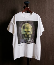 Insonnia Projects インソニアプロジェクツ / Salvador Dali サルバドール・ダリ 【Crane de Zurbaran 1956】プリントビッグシルエットTシャツ