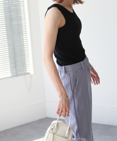 Chillfar（チルファー）の「アメリカンスリーブタンクトップ（タンクトップ・レディース・ホワイト/ブラック/ベージュ/ブラウン/オレンジ/グリーン・FREE）」の16枚目の写真