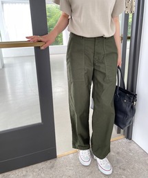 Spick & Span | モールスキンBIO加工ミリタリーパンツ(その他パンツ)