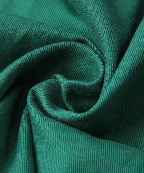 coen（コーエン）の「BIG ALLIED別注ショートカバーオール（セットアップ対応）（カバーオール・レディース・ダークブラウン/ダークグリーン・M/L）」の18枚目の写真