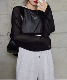 WEGO | WEGO/スーパーショートメッシュセットT(Tシャツ/カットソー)