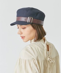 Chapeau d' O | Chapeaud’O  Buckle Belted Cas(キャスケット)