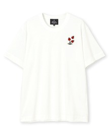 Vivienne Westwood スパイクトーチTシャツ 46 SAFETY PIN HEART リラックスTシャツ(ブラック)（メンズ