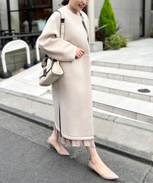 NOLLEY'S ベージュ ノーカラーコート NOLLEY'S（ノーリーズ）｜その他アウター（ベージュ系）一覧 - WEAR