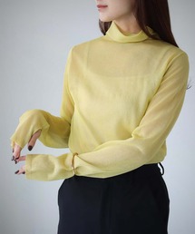 cheriella | 【cheriella】WEB限定フィンガーホールシアータートルニット新色追加(ニット/セーター)