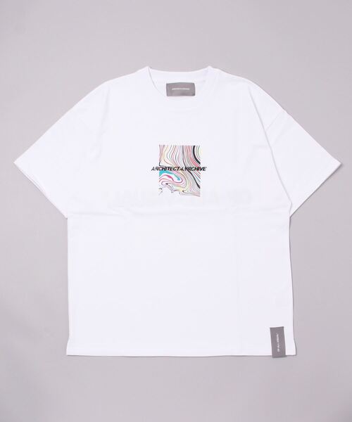 A4A（エーフォーエー）の「A4A(エーフォーエー) PAINT 半袖Tシャツ（Tシャツ/カットソー・メンズ・ホワイト/ブラック・F）」の2枚目の写真