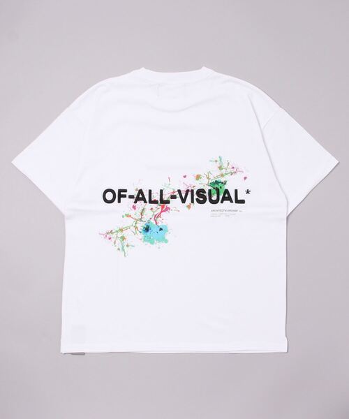 A4A（エーフォーエー）の「A4A(エーフォーエー) PAINT 半袖Tシャツ（Tシャツ/カットソー・メンズ・ホワイト/ブラック・F）」の3枚目の写真