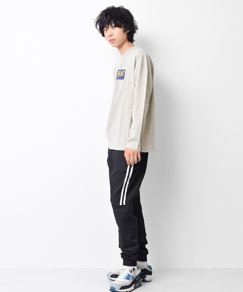 RAT EFFECT（ラットエフェクト）の「ストレッチツイルラインパンツ（その他パンツ・キッズ・チャコールグレー/ブラック/カーキ・120/130/140/150/160/170）」の6枚目の写真