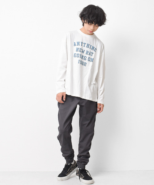 RAT EFFECT（ラットエフェクト）の「ストレッチツイルラインパンツ（その他パンツ・キッズ・チャコールグレー/ブラック/カーキ・120/130/140/150/160/170）」の7枚目の写真