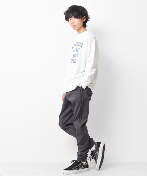 RAT EFFECT（ラットエフェクト）の「ストレッチツイルラインパンツ（その他パンツ・キッズ・チャコールグレー/ブラック/カーキ・120/130/140/150/160/170）」の8枚目の写真