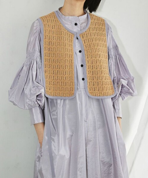 TODAYFUL トゥデイフル Cordyarn Piping Vest 美品】TODAYFUL Cordyarn Piping Vest