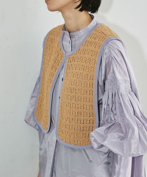 TODAYFUL トゥデイフル Cordyarn Piping Vest 美品】TODAYFUL Cordyarn Piping Vest